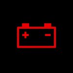 Battery warning light